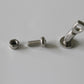 Curved vang key